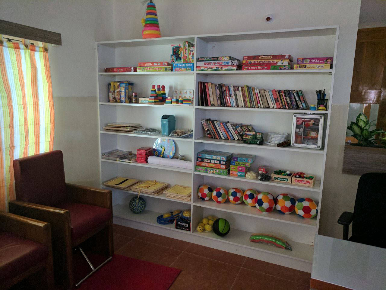 The Centre is well stocked with cognitive activities