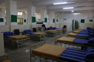 The spacious Bed Room on the Ground Floor of the ETCM Nightingales Trust Dementia Care Centre