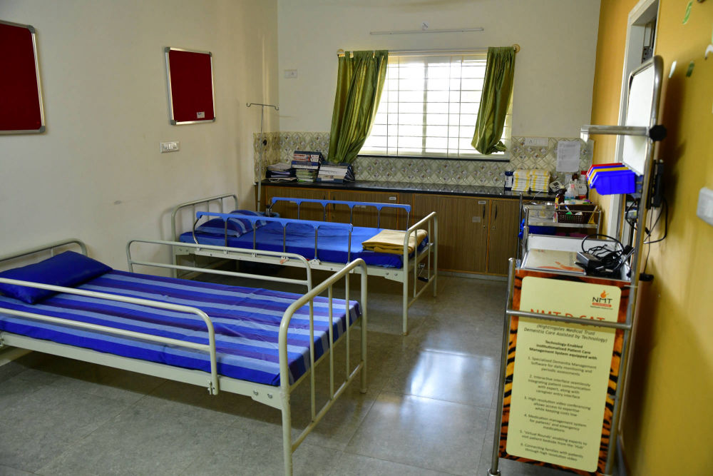 The rooms at the Nightingales Trust - Tanya Mathias Elder Care centre are spacious and well-ventilated