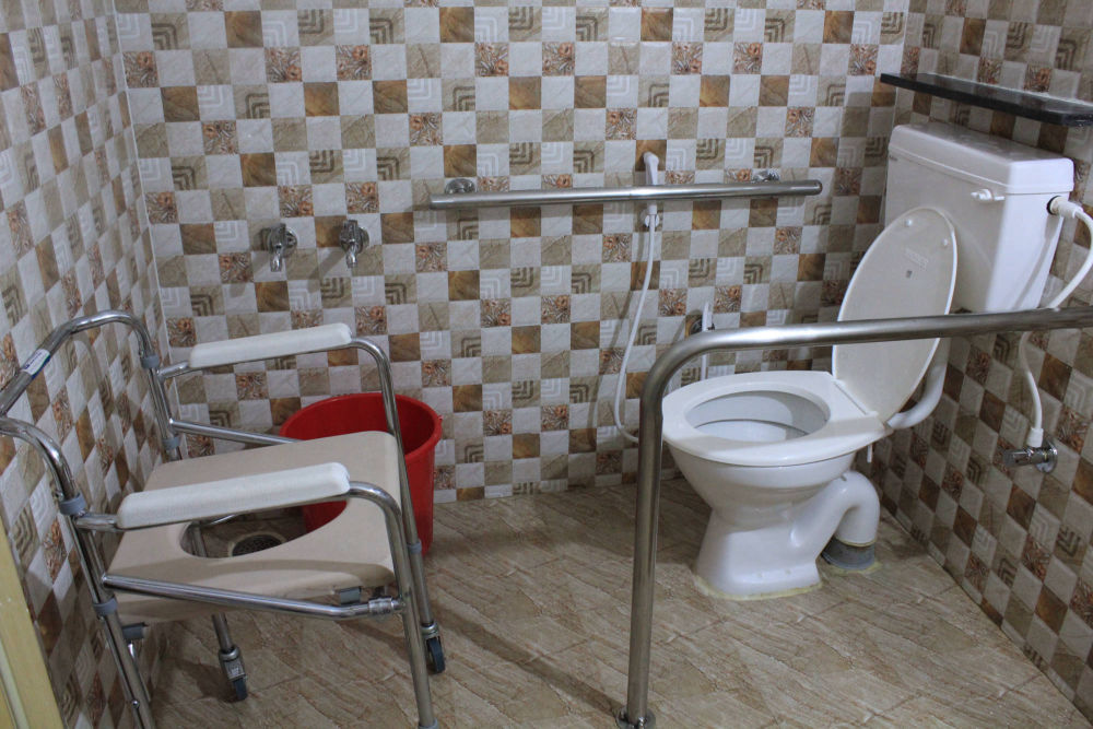 NTTM has elder-friendly toilets with antiskid tiles and grab bars