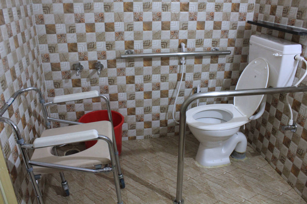 NTTM has elder-friendly toilets with antiskid tiles and grab bars